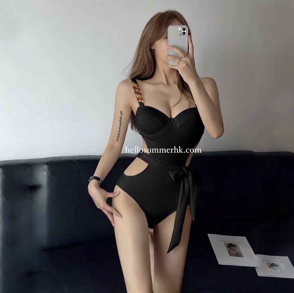 OP078B Swimsuit 連身泳衣