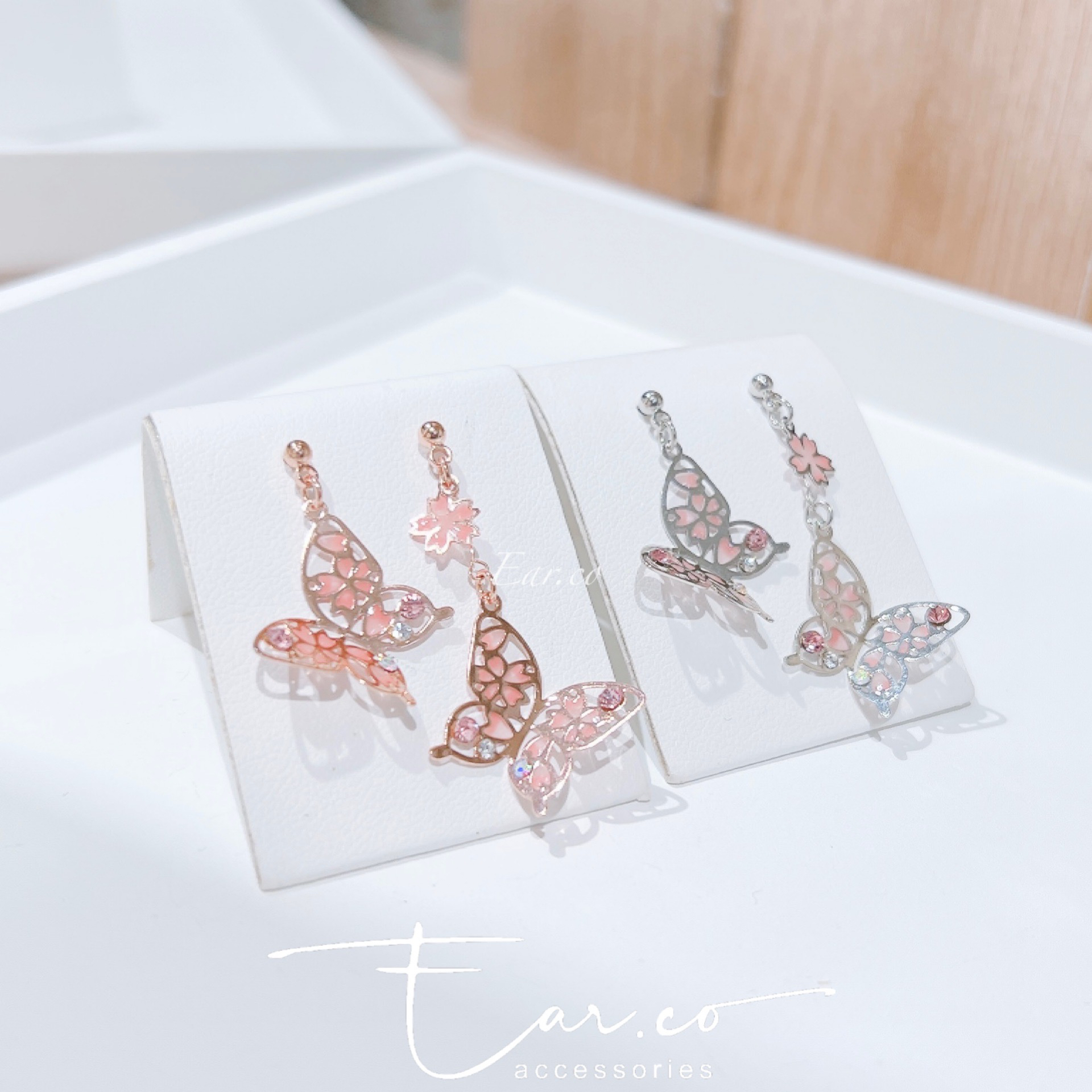 手工款立體櫻花蝴蝶