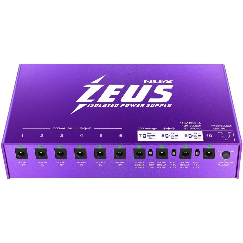 NUX ZEUS  NIP-Z10 電供 附線段 100~240V 【宛伶樂器】