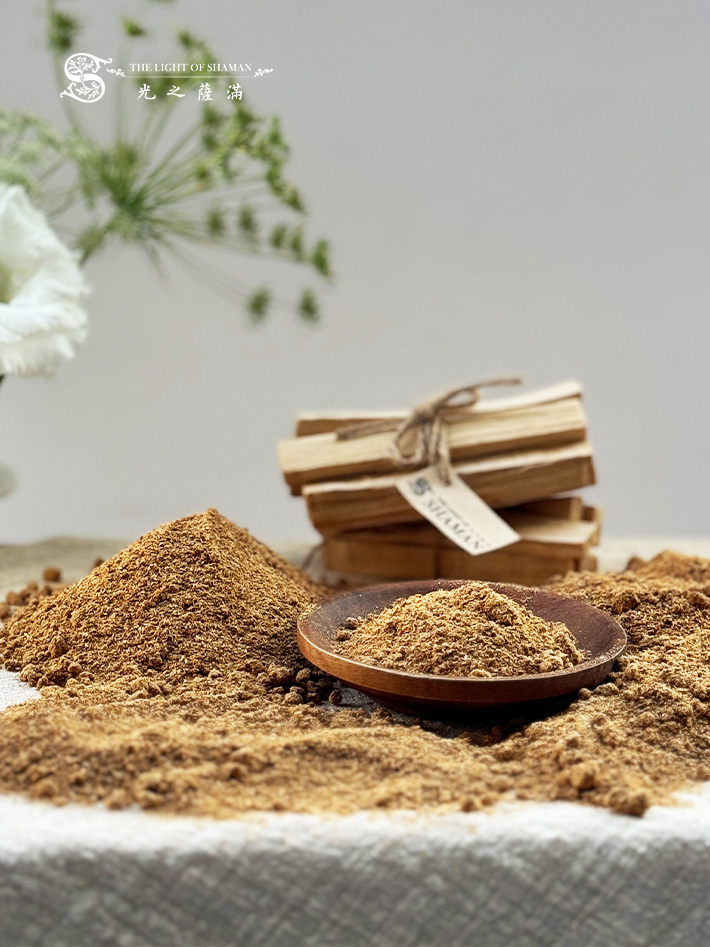 真正秘魯進口 老印加聖木粉100g，可作為沉香粉、檀香粉－光之薩滿