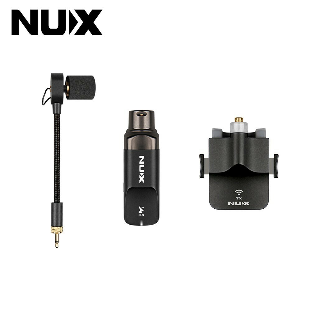 NUX B6 薩克斯風專用無線系統 2.4GHz高頻寬 附收納盒 公司貨【宛伶樂器】