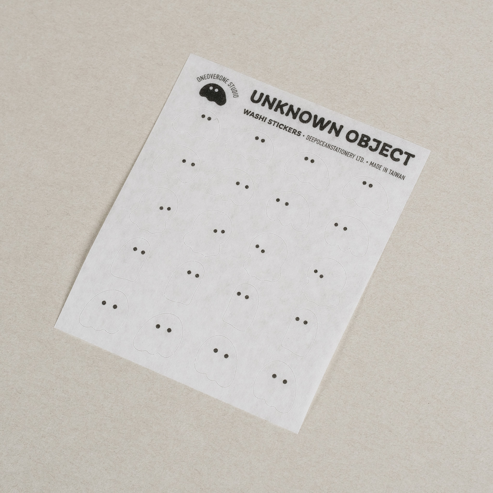 Unknown object Washi Stickers /oneoverone studio/TAIWAN