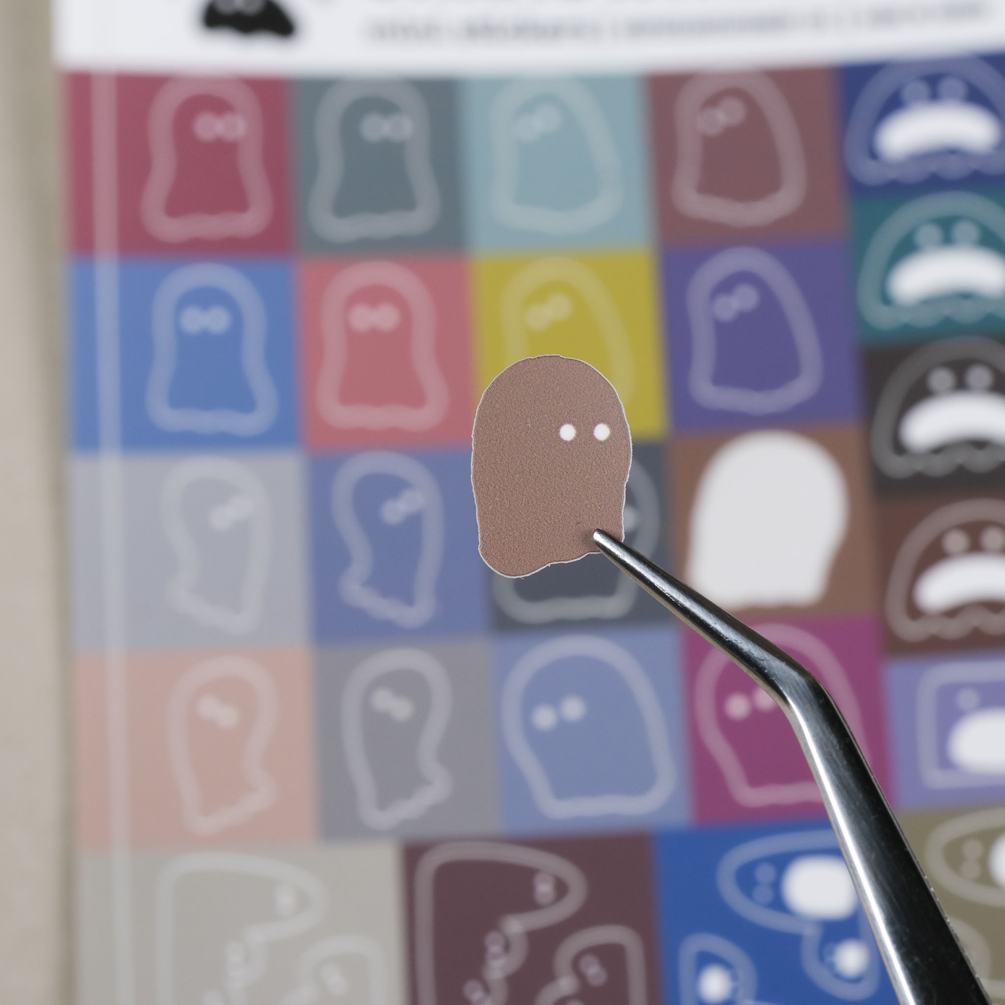 Unknown object Waterproof Mini Stickers/color /oneoverone studio/TAIWAN