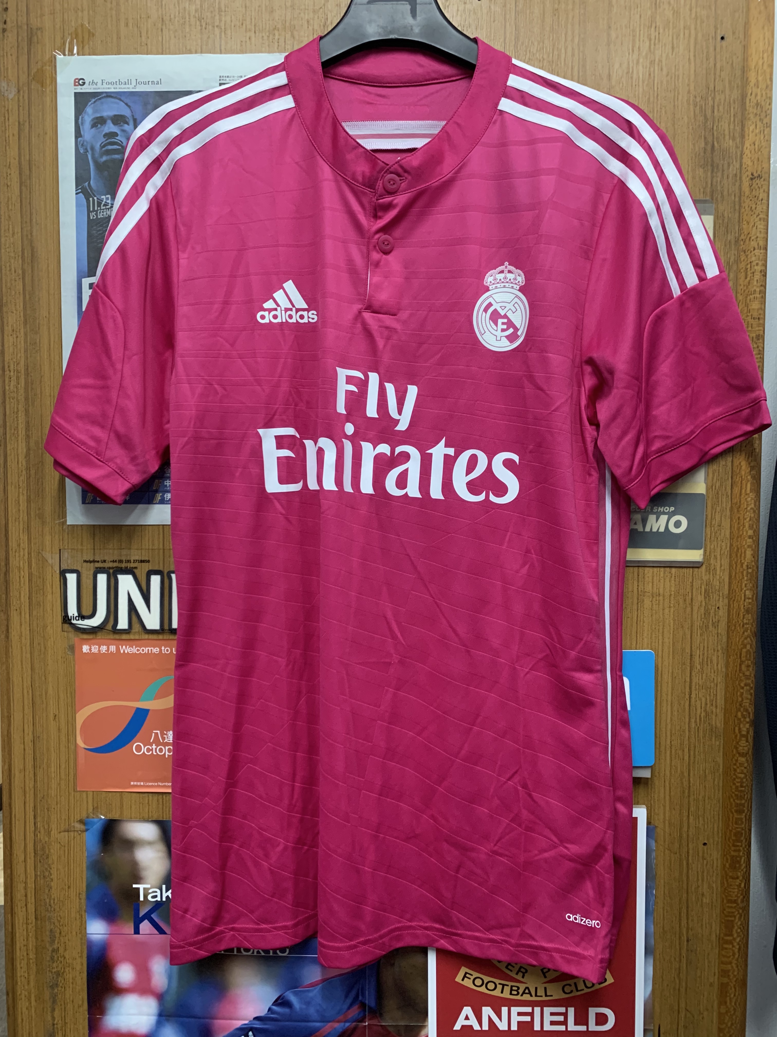2014 Real Madrid Player Issue Authentic Away Shirt