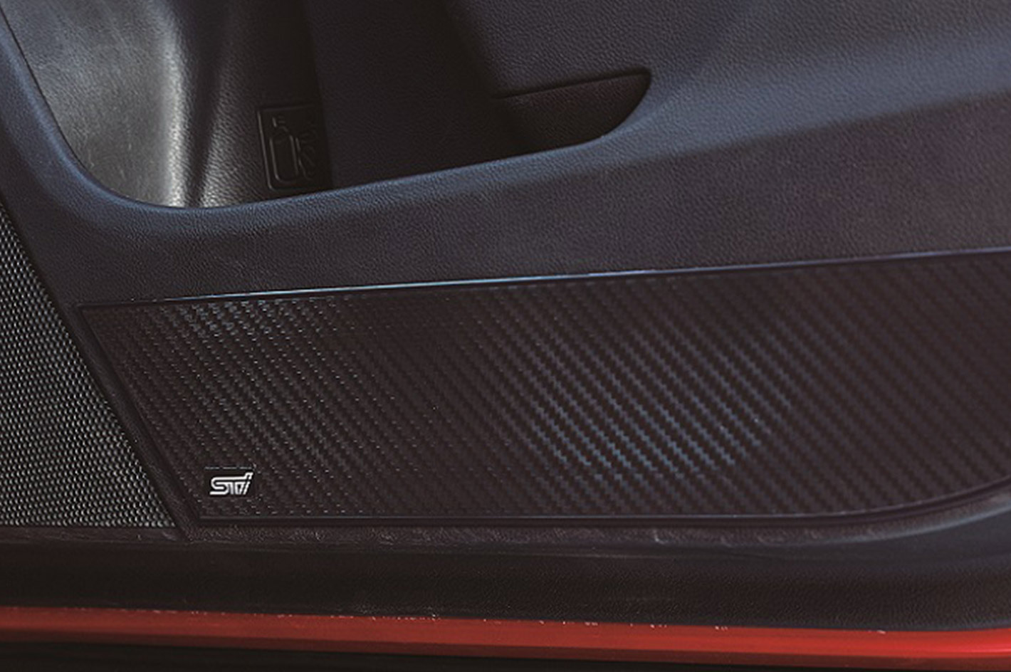 STI CARBON 車內門板保護貼 SUBARU CROSSTREK 2023-