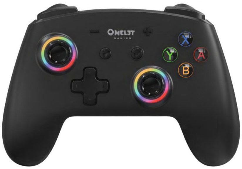 NS Omelet Nintendo Switch 專用 Pro+ 無線控制器 噴射黑