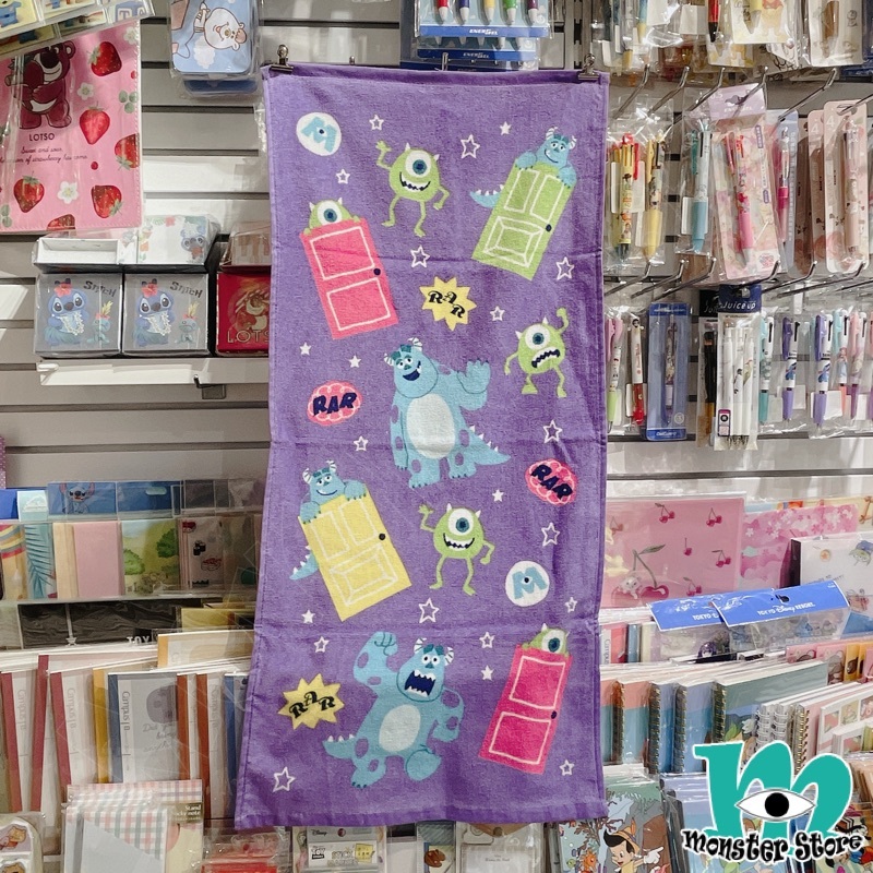 怪獸公司毛毛大眼仔毛巾/長面巾