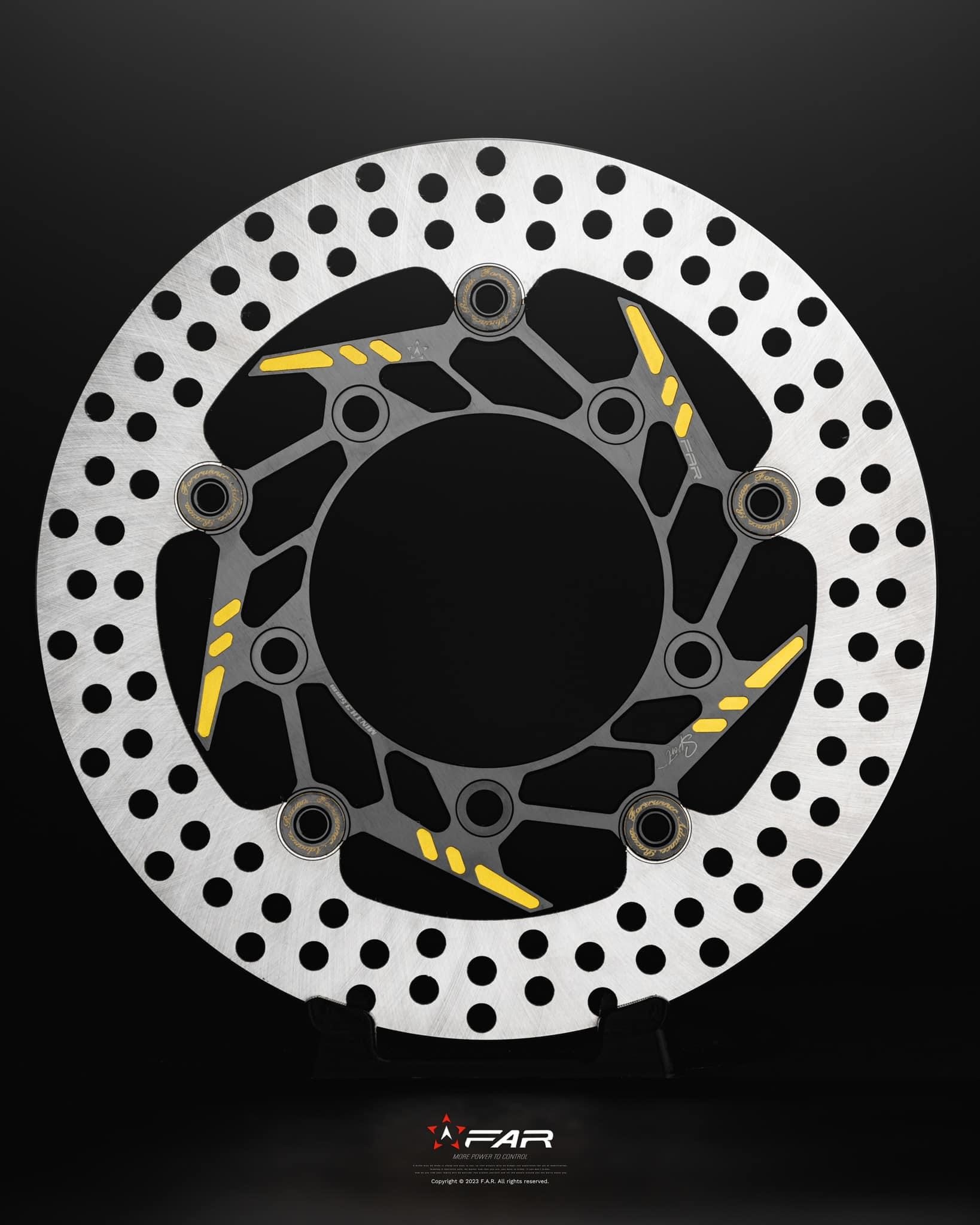 【FAR】SA SPORT 運動版 浮動 碟盤 黑金配色