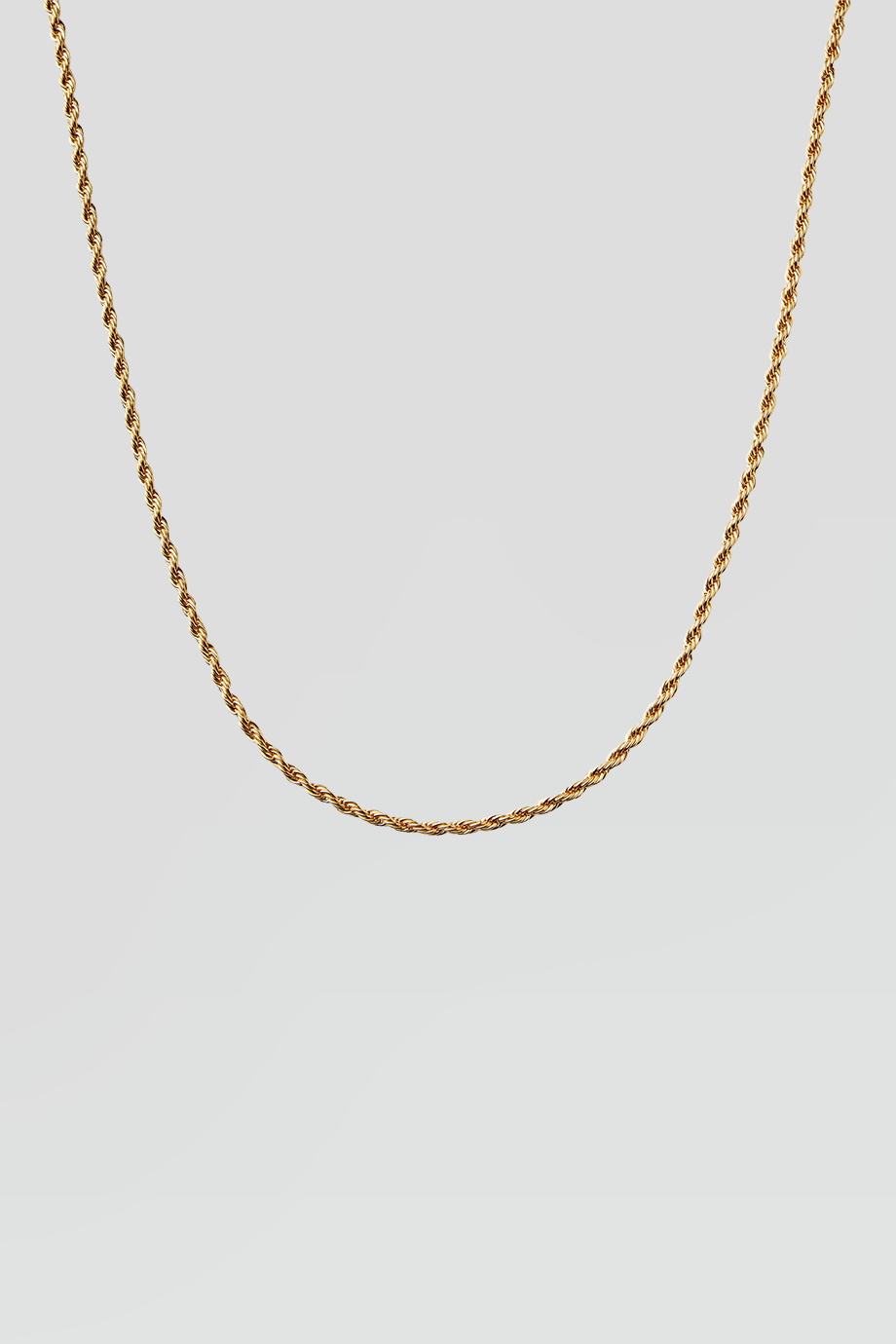 Crystal Haze｜ROPE 金色麻花項鍊