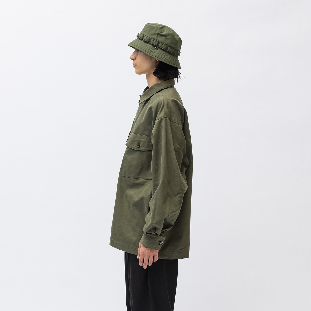 [現貨] WTAPS CBW / LS / COTTON. TWILL | Olive