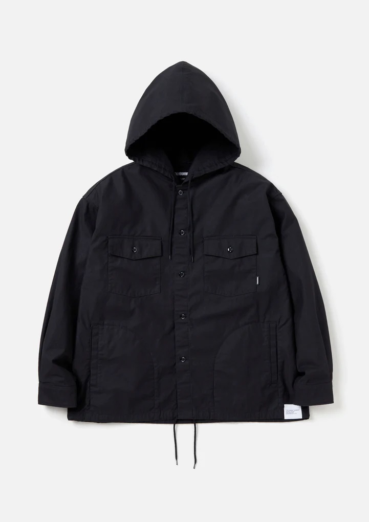 【NEIGHBORHOOD】HOODED SHIRTS (L) NEIGHBORHOOD HOODED SHIRT LS (2 coloors)