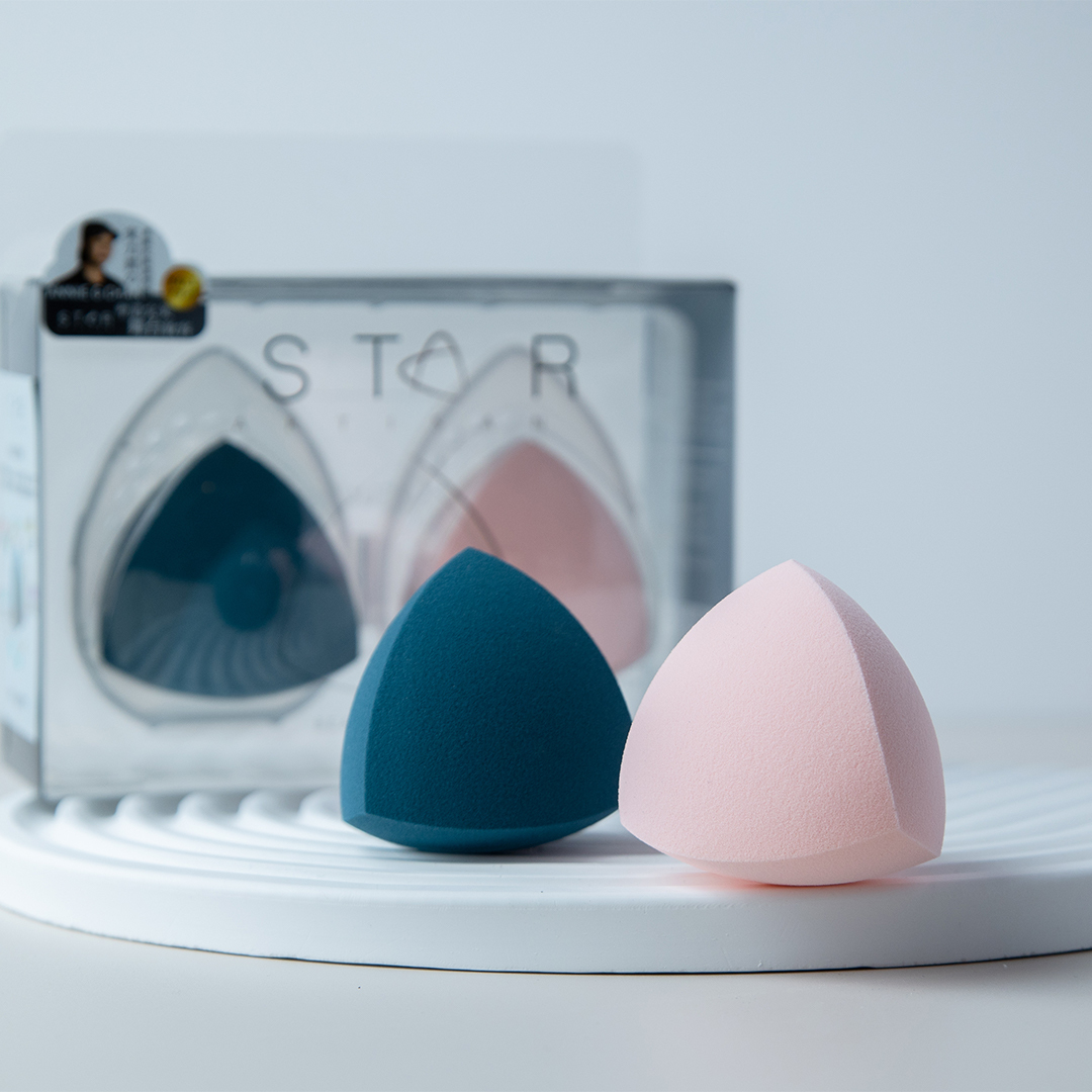 Star Artisan 魔法萬用粉撲 - 兩個裝（附贈美妝蛋收納盒）
