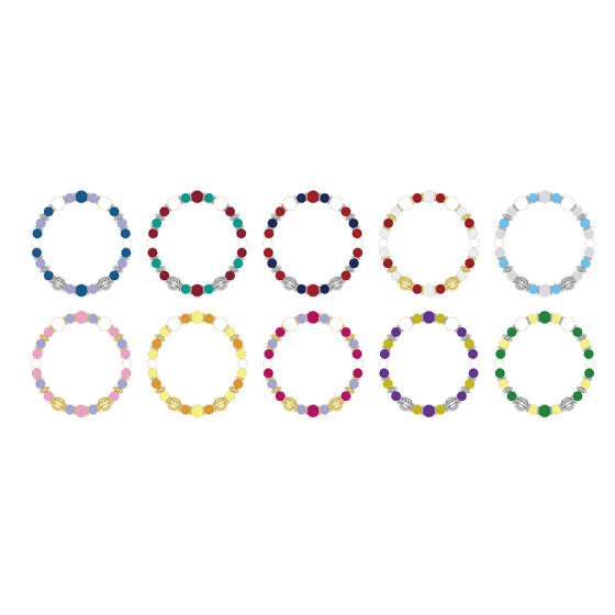 Pbandai 預訂2024/6月 機動戦士ガンダムSEED FREEDOM THE EXPERIENCE ストーンブレスレット