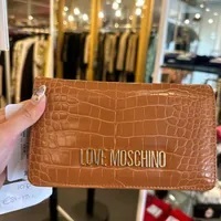 [S] LOVE MOSCHINO JC5623PP1FLF0201 FLAP CROSSBODY,CARMELLO, 8058051680148 (SLM219)