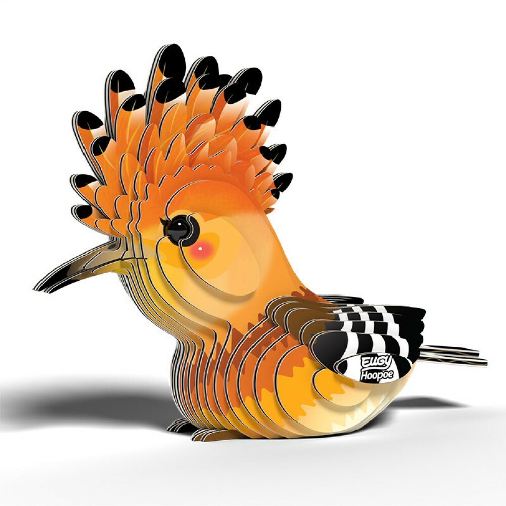 EUGY 3D Cardboard Kit Set Model - 105 Hoopoe
