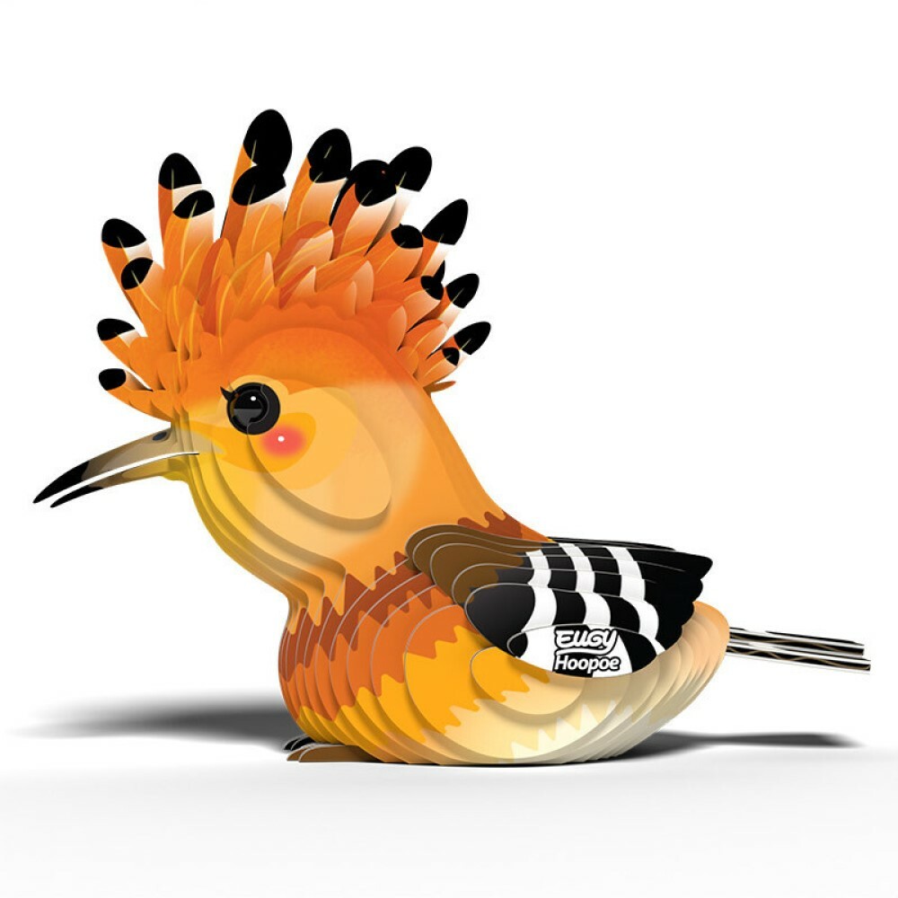 EUGY 3D Cardboard Kit Set Model - 105 Hoopoe