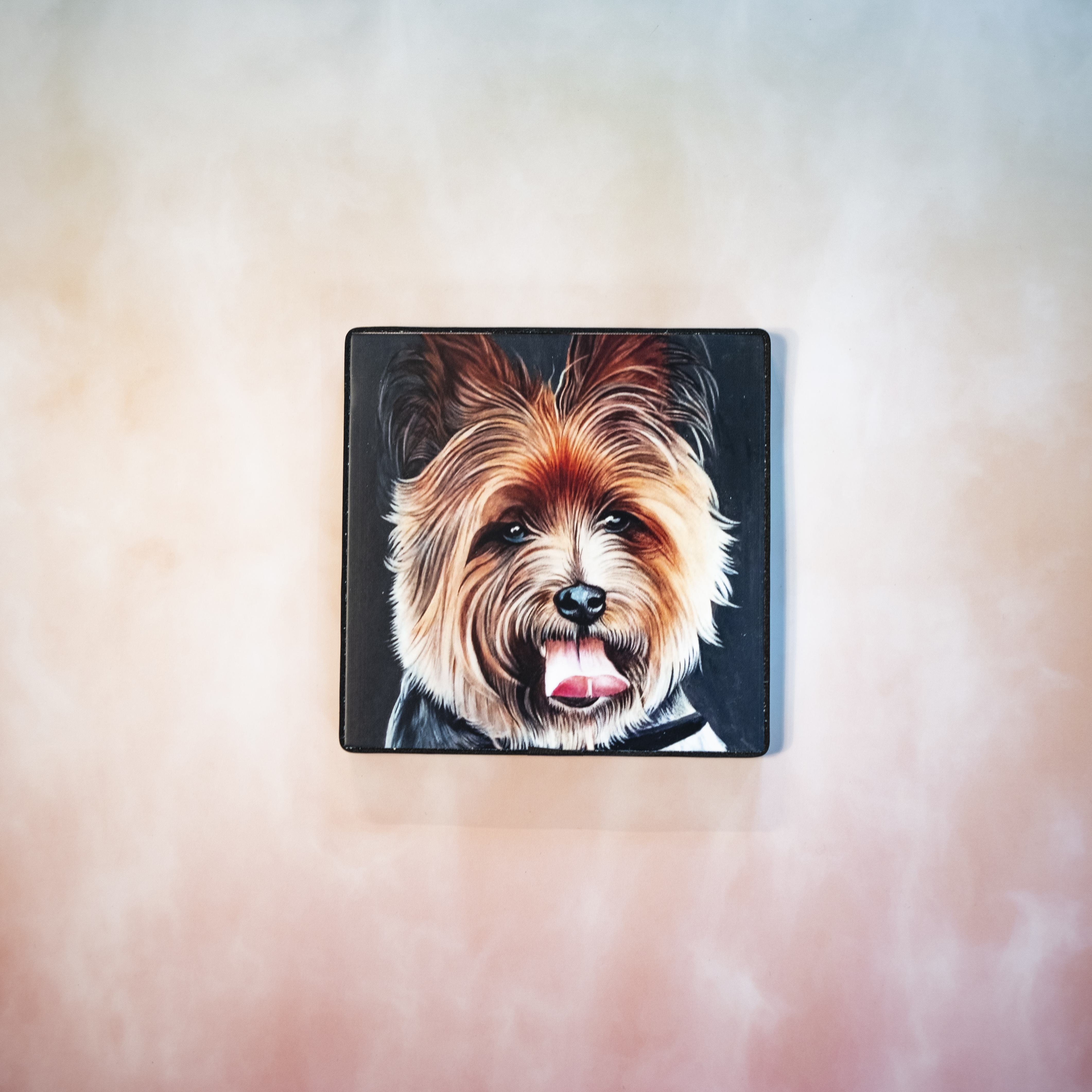 Moon_Sir「寵物格格油畫」- 約克夏犬