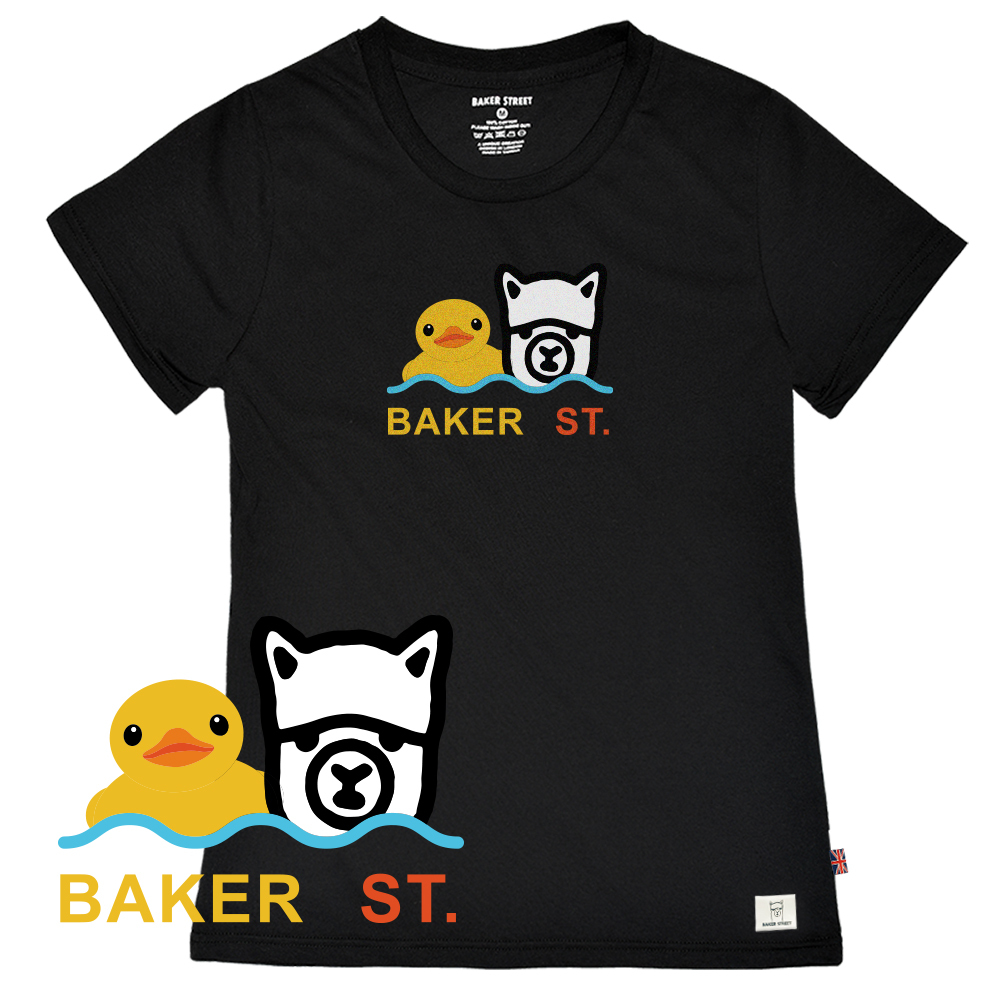 Floating Duck Alpaca 漂浮鴨駝 女版短T