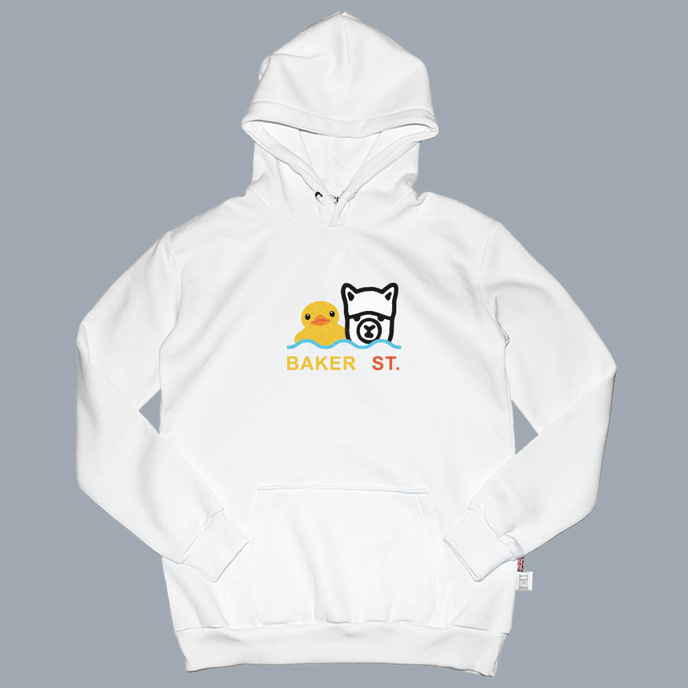 Floating Duck Alpaca 漂浮鴨駝 高磅數長袖帽T