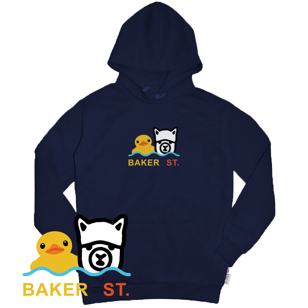 Floating Duck Alpaca 漂浮鴨駝 高磅數長袖帽T