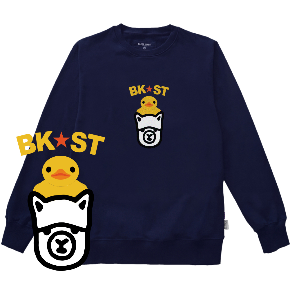 Adventure Duck Alpaca 冒險鴨駝 高磅數長袖圓T