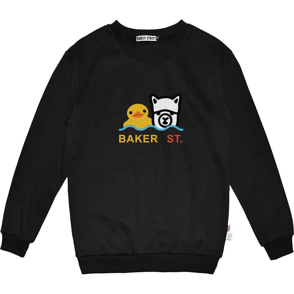 Floating Duck Alpaca 漂浮鴨駝 高磅數長袖圓T