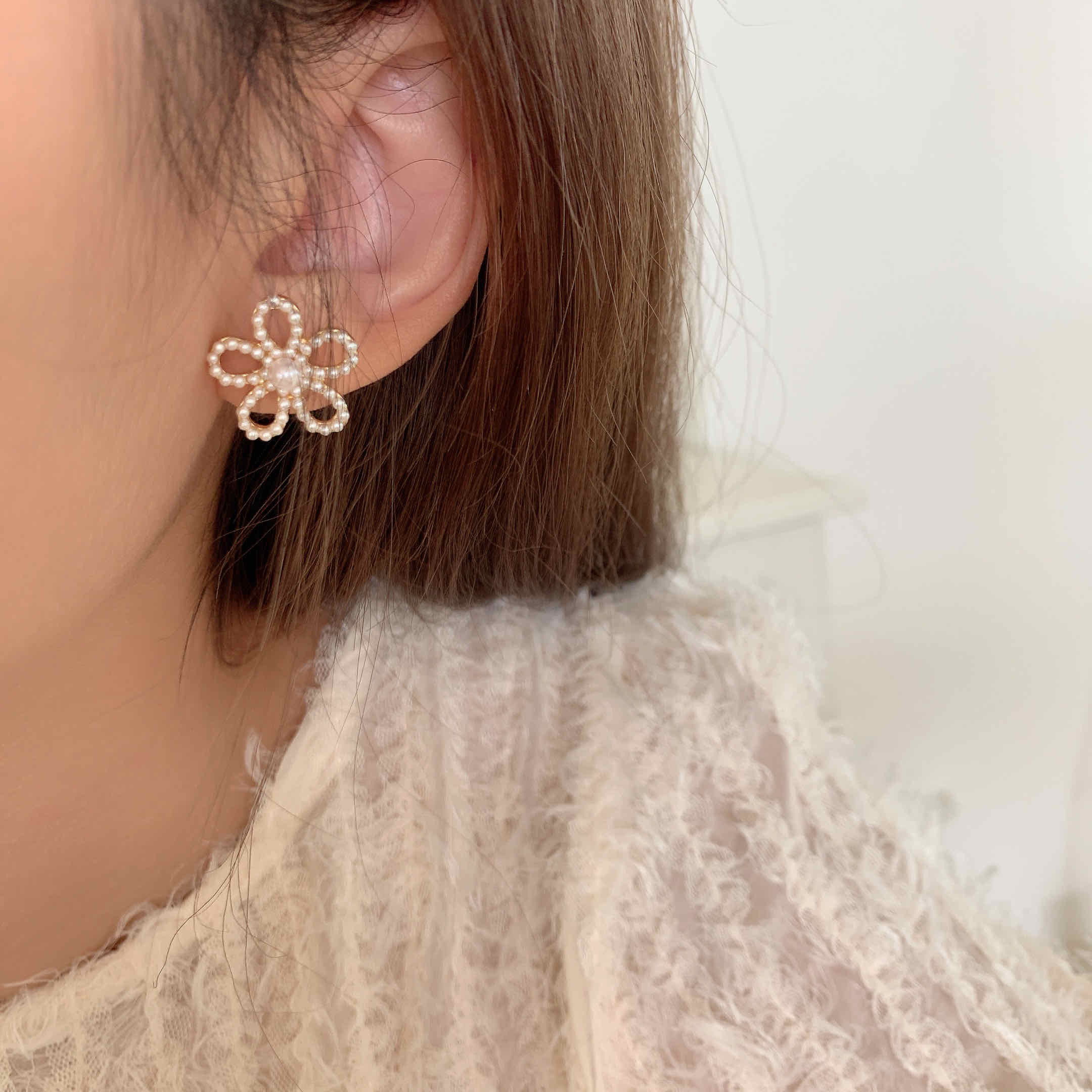 🇰🇷日系女孩珍珠耳環｜2 style