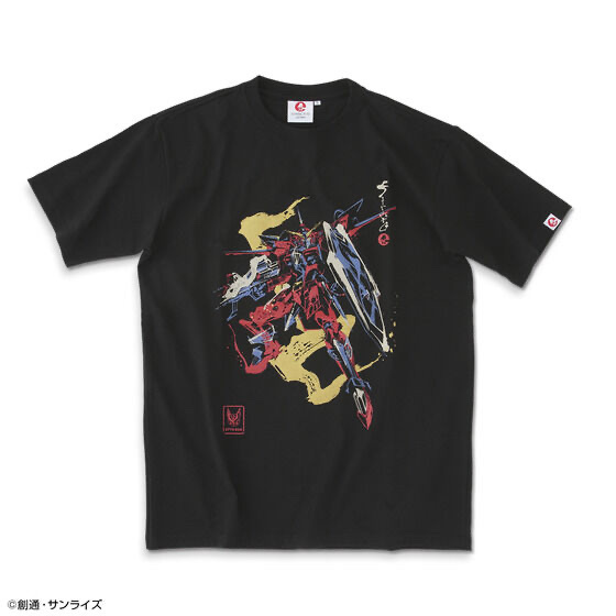 Pbandai 預訂2024/2月 STRICT-G JAPAN『機動戦士ガンダムSEED FREEDOM』Tシャツ 筆絵風イモータルジャスティス柄⚠️⚠️熱賣款‼️落單前請先PM查詢貨源