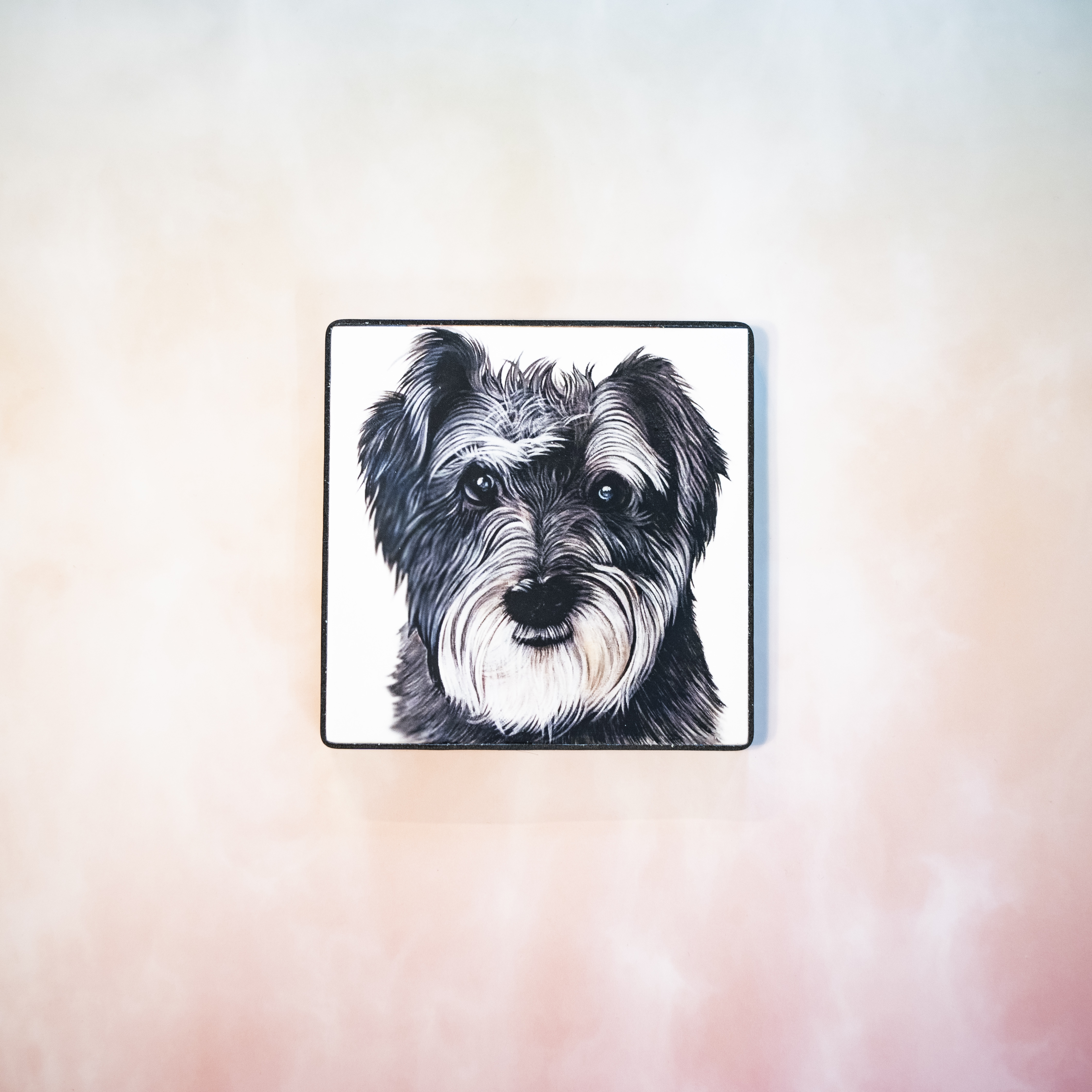 Moon_Sir「寵物格格油畫」- 史納莎犬