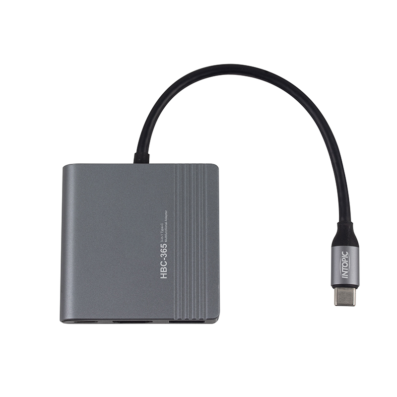 三合一Type-C多功能轉接器 HBC-365