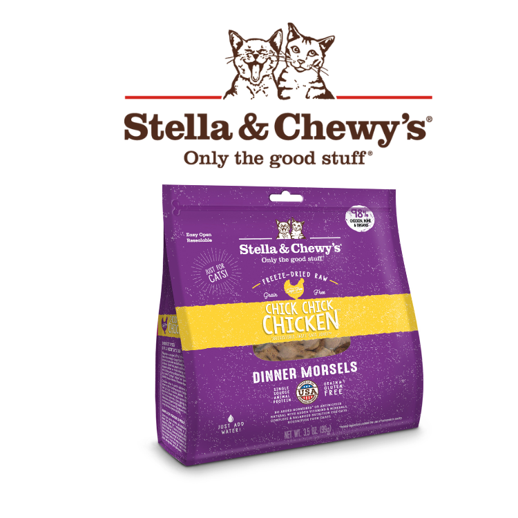 Stella & Chewy's - 美國凍乾貓糧 -籠外鳳凰 (雞肉配方) ( 3.5oz / 8oz )