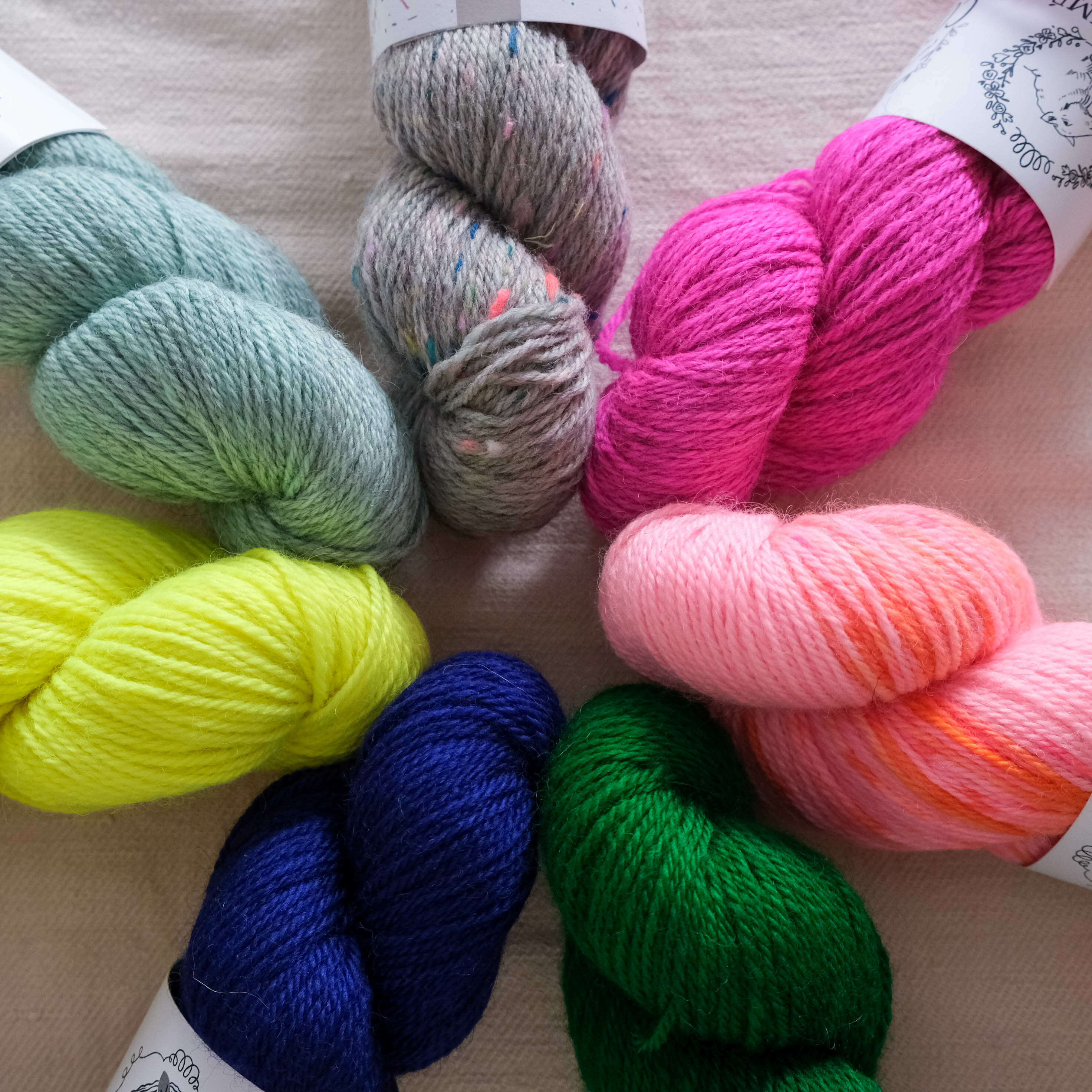 Worsted 羊毛手染線 - La Bien Aimée