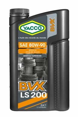 YACCO - BVX LS 200 限滑差速波箱油 SAE 80W90, 2L