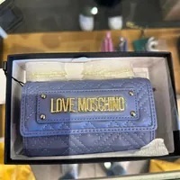 [S] LOVE MOSCHINO JC5687PP0FLA0602 PORTAFOGLIO QUILTED PU,GLICINE, 8058051926215 (SLM229)