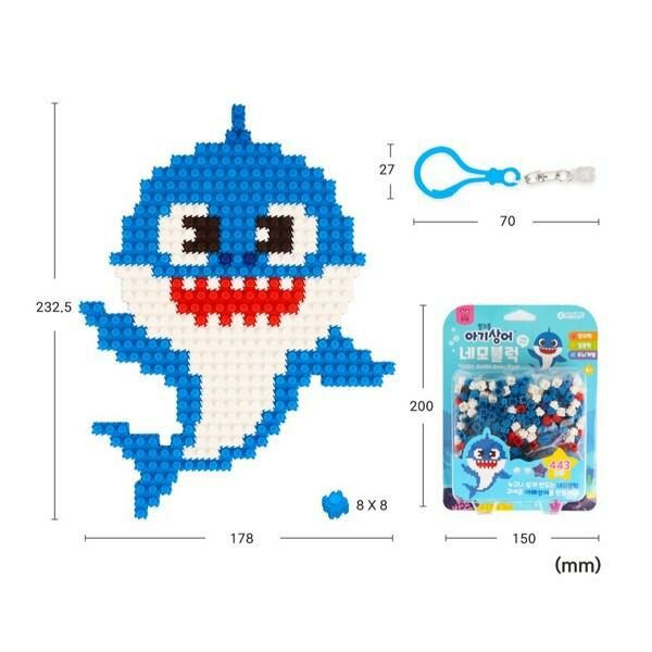 韓國 Daddy Shark 角色積木方塊