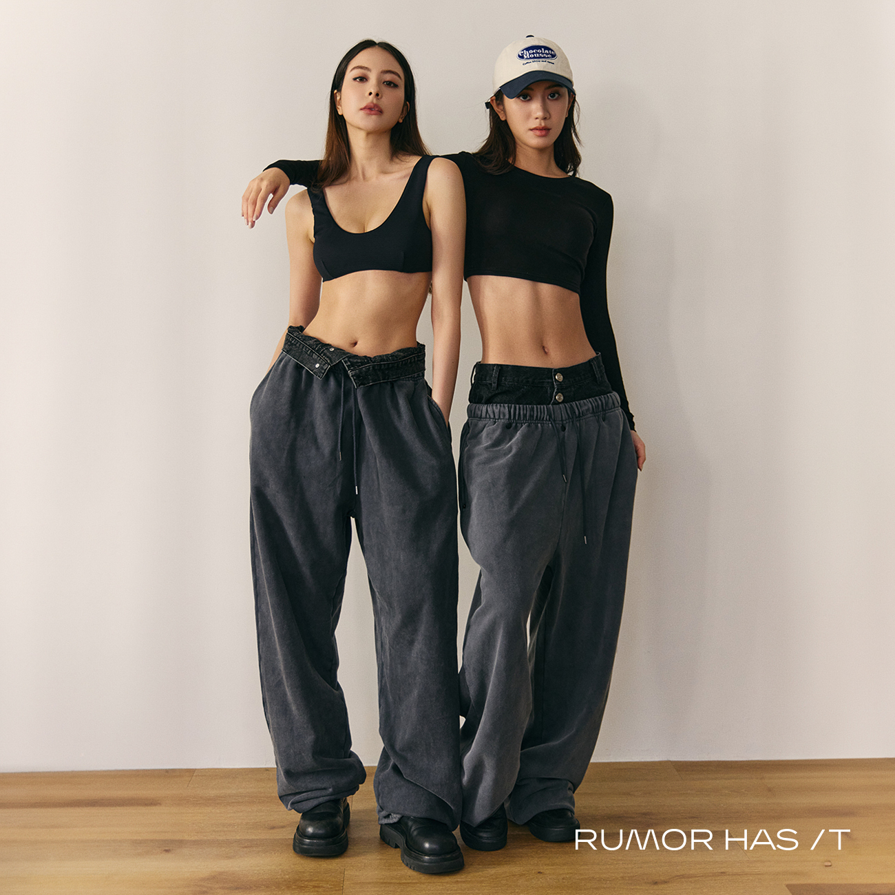 Distressed Two Ways Sweatpants