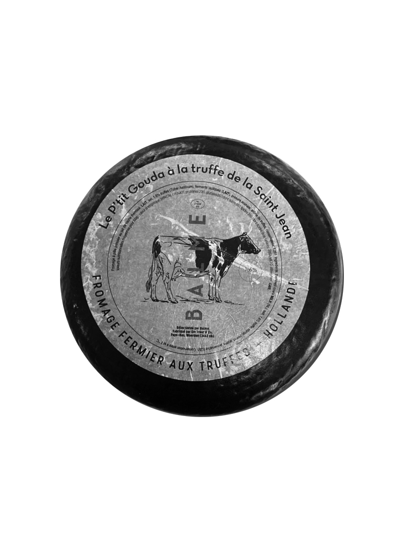 ( 預訂) 荷蘭黑松露黃波芝士 Dutc Monte Christo Gouda Truffes Balme Wheel  5.0-5.5公斤/個