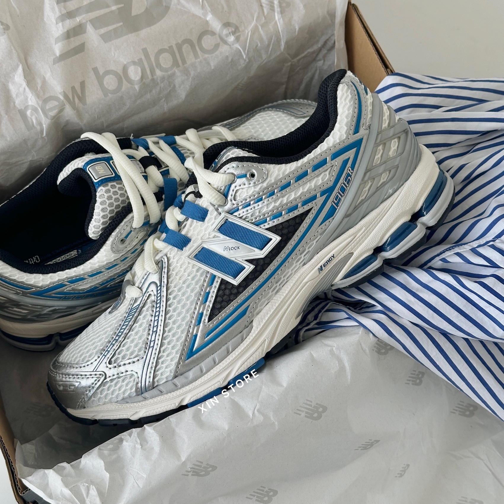 【現貨】New Balance NB 1906R 復古 Y2K 銀藍 M1906REB