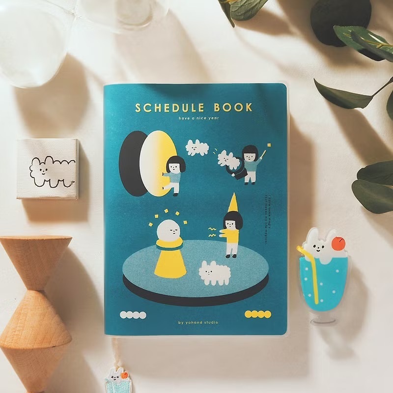 右手超人｜手帳本｜孔版印刷｜魔法