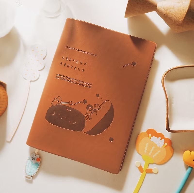 右手超人｜手帳本｜皮質烙印款｜Destroy, Rebuild