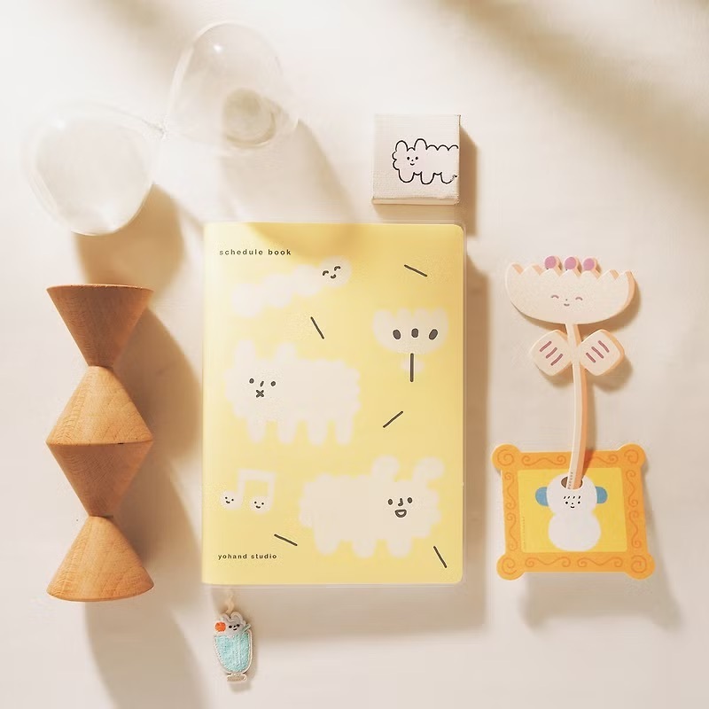 右手超人｜手帳本｜孔版印刷｜軟綿綿