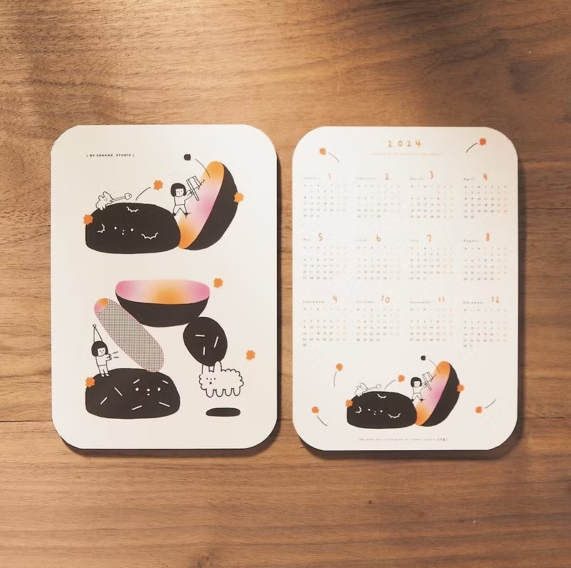 右手超人｜絕版｜2024年月曆墊板｜Destroy, Rebuild