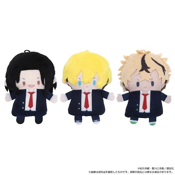 MOVIC 預訂2024/6月 東京卍リベンジャーズ～場地圭介からの手紙～（原作版）　フィンガーマスコット・PUPPELA（パペラ）セット［ぬいぐるみ］　場地圭介&松野千冬&佐藤龍星