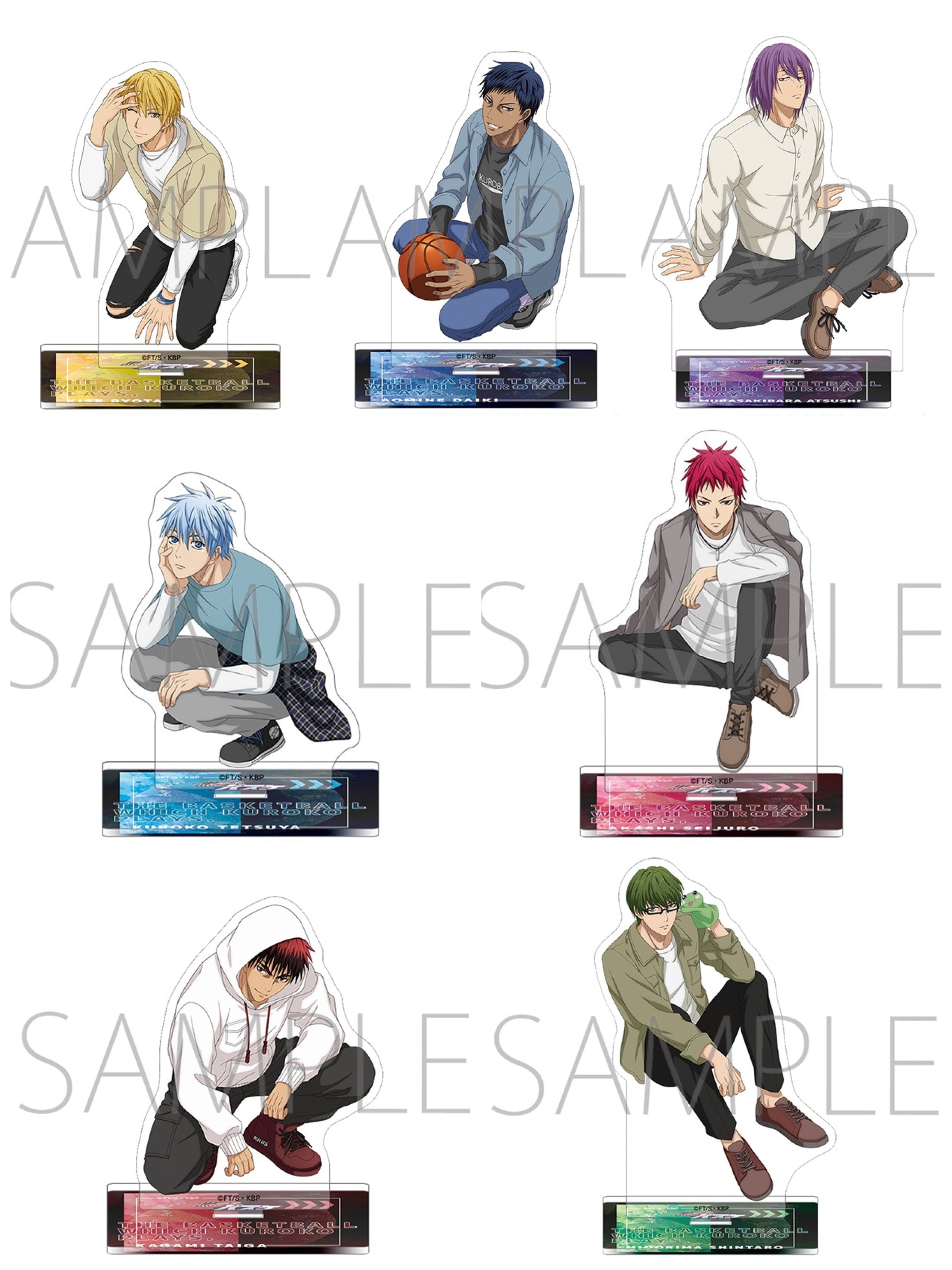 MOVIC 預訂2024/3月 黒子のバスケ　アクリルスタンド