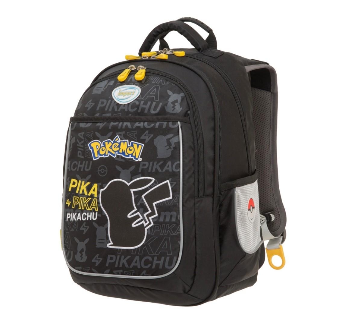 【IMPACT】怡寶寶可夢成長型護脊書包-黑色 IMPKM301BK