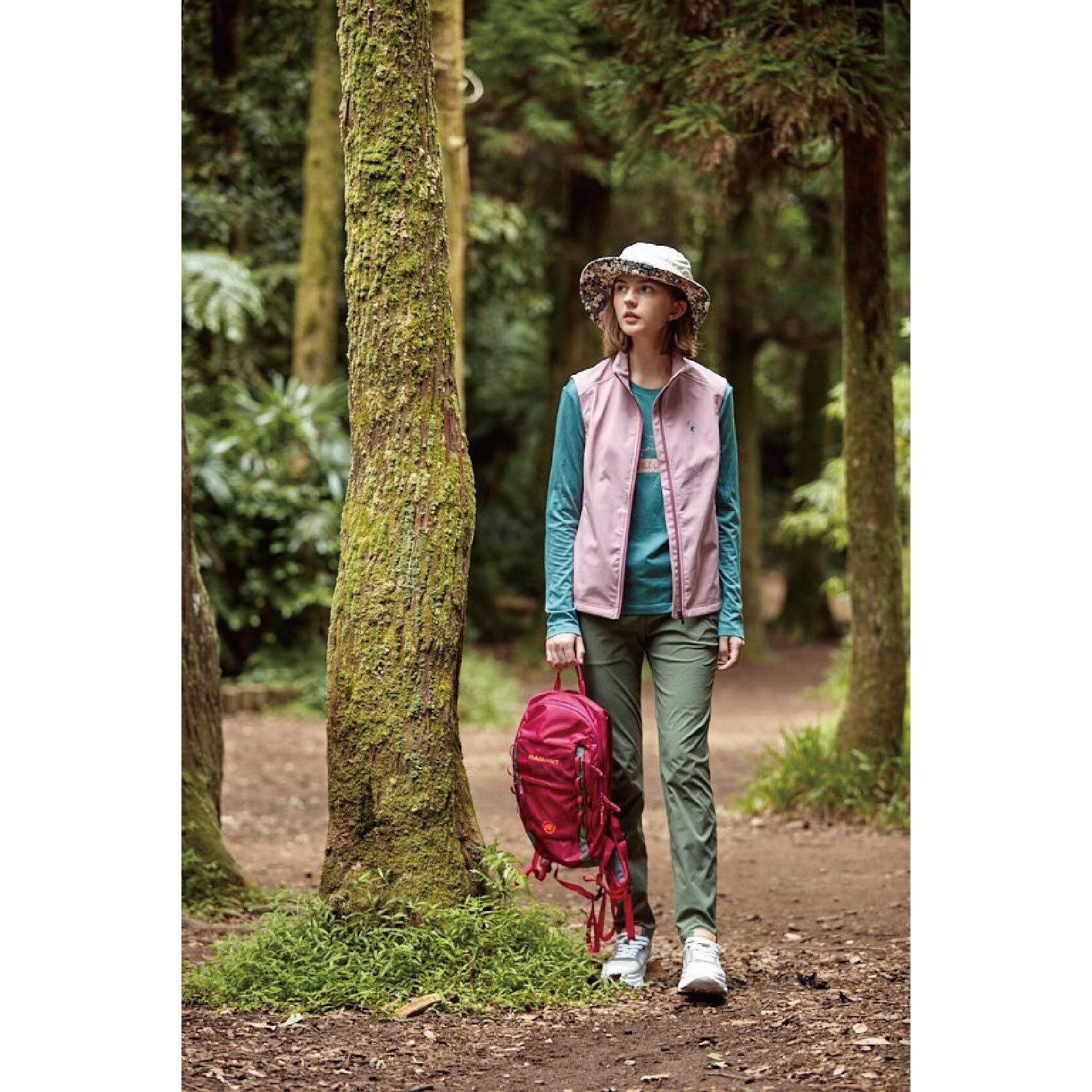 Wildland 荒野 女N66彈性防風防潑三季褲 防風褲/彈性褲/登山/旅遊/日常/出國/戶外 24WB02301