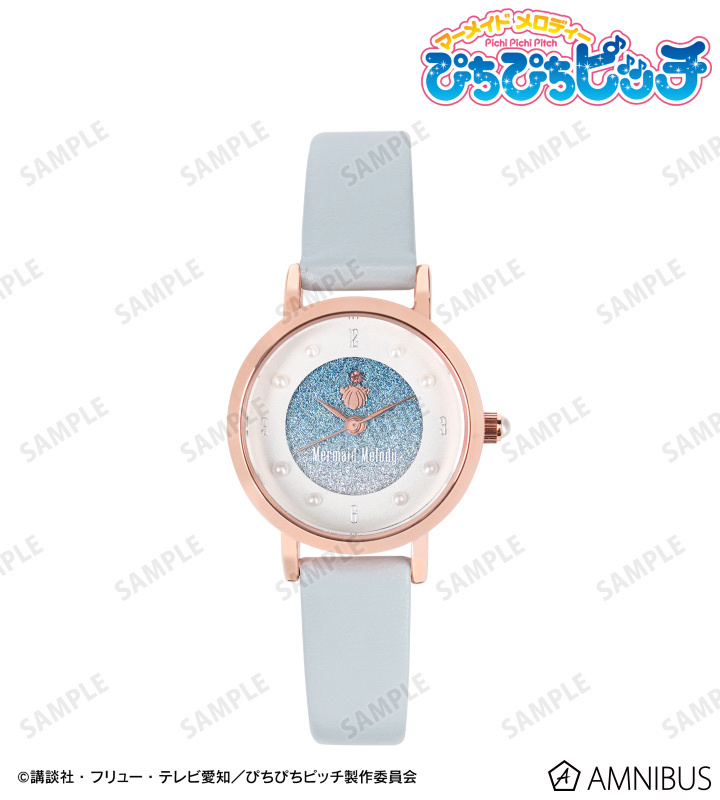 預訂2024/5月 アニメ「ぴちぴちピッチ」 アクアピッチ 腕時計