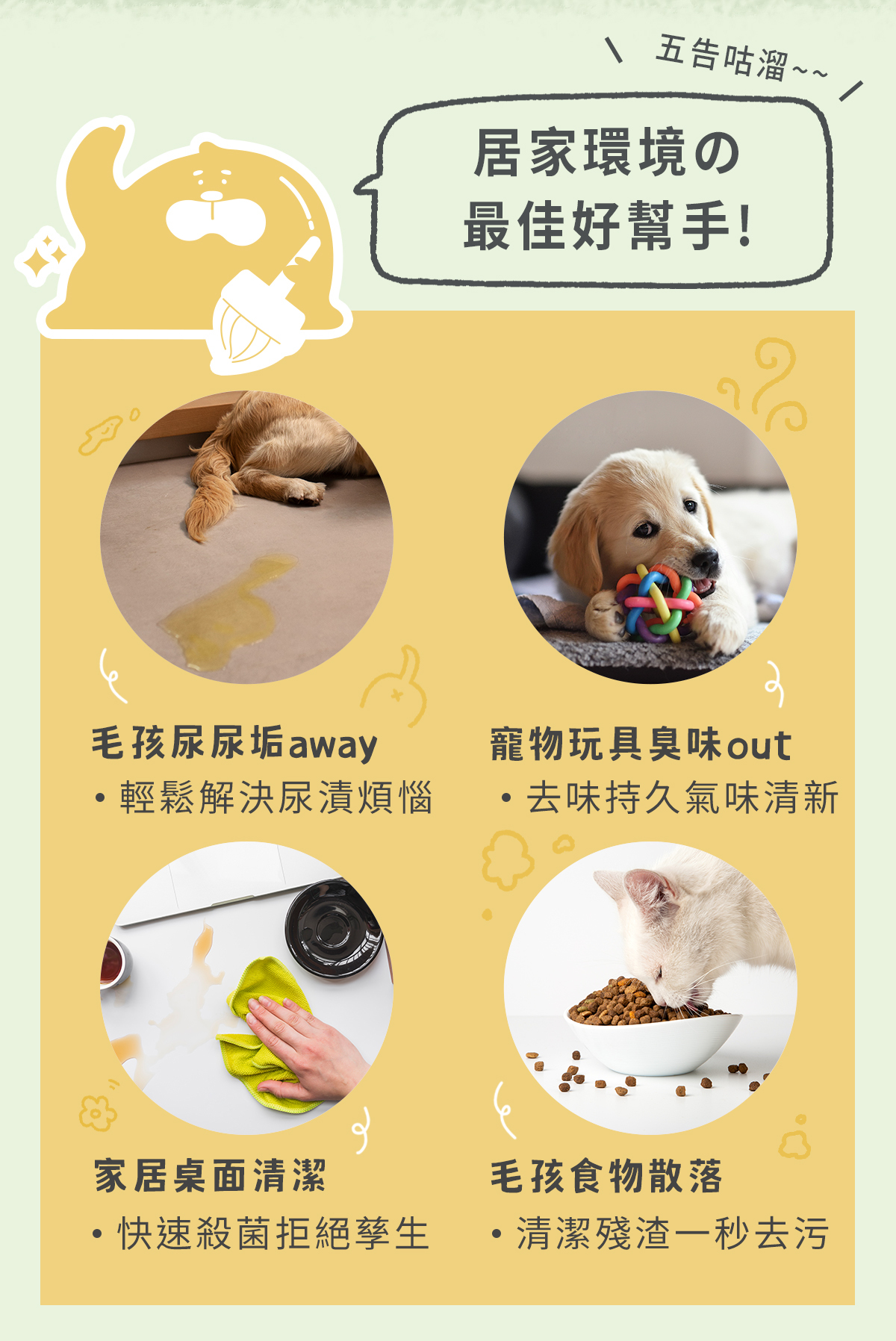 居家環境的好幫手