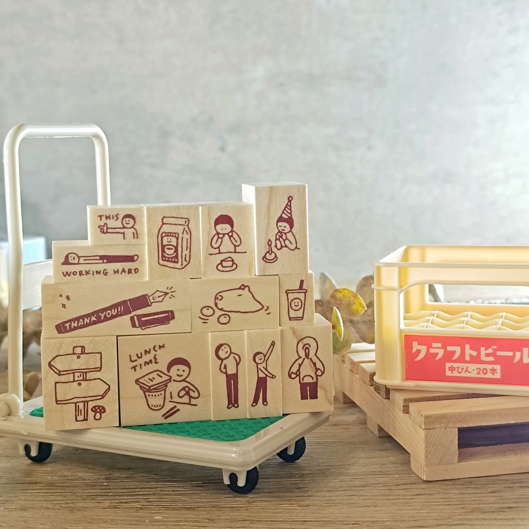 日本little lu．其他尺寸系列原創印章 PARTII