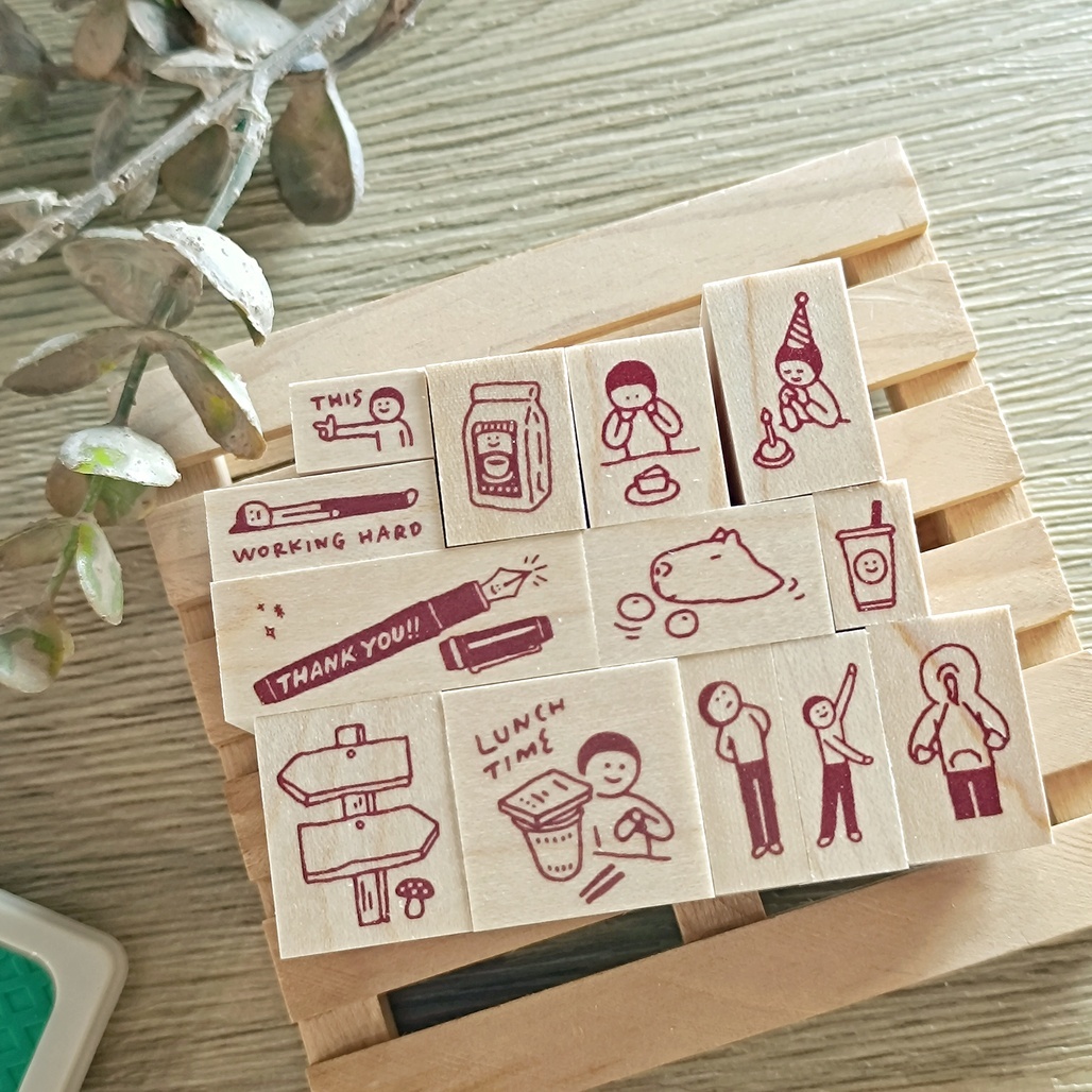 日本little lu．其他尺寸系列原創印章 PARTII